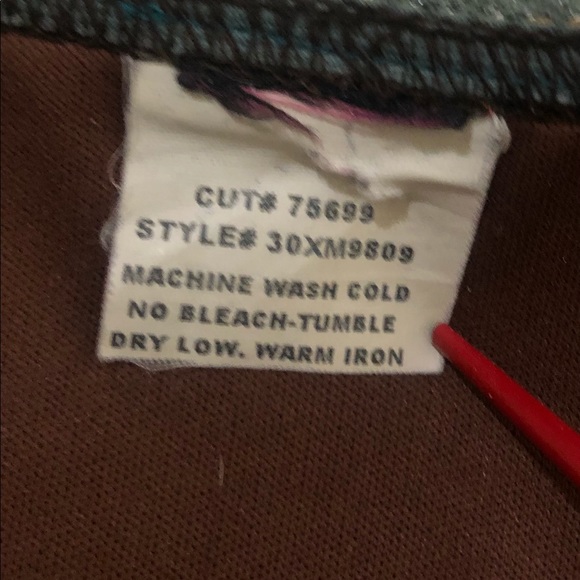 EUC Boho slip on skirt with comfy stretchy waist - Picture 7 of 8